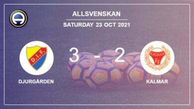 Allsvenskan: Djurgården conquers Kalmar 3-2