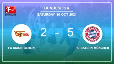 Bundesliga: FC Bayern München besiegt FC Union Berlin nach unglaublichem Spiel mit 5:2