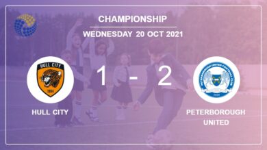 Championship: Peterborough United tops Hull City 2-1