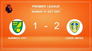 Premier League: Leeds United conquers Norwich City 2-1