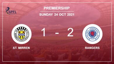 Premiership: Rangers recovers a 0-1 deficit to prevail over St. Mirren 2-1