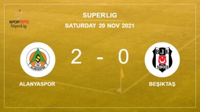 Super Lig: Alanyaspor defeats Beşiktaş 2-0 on Saturday