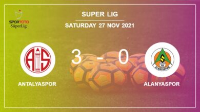 Super Lig: Antalyaspor prevails over Alanyaspor 3-0