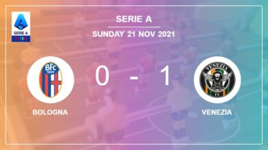 Venezia 1-0 Bologna: prevale sull’1-0 con rete di D. Okereke