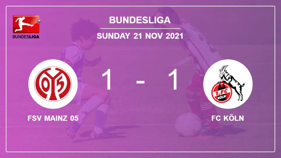 FSV-Mainz-05-vs-FC-Köln-1-1-Bundesliga