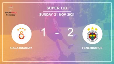 Super Lig: Fenerbahçe recovers a 0-1 deficit to best Galatasaray 2-1