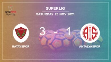 Super Lig: Hatayspor beats Antalyaspor 3-1