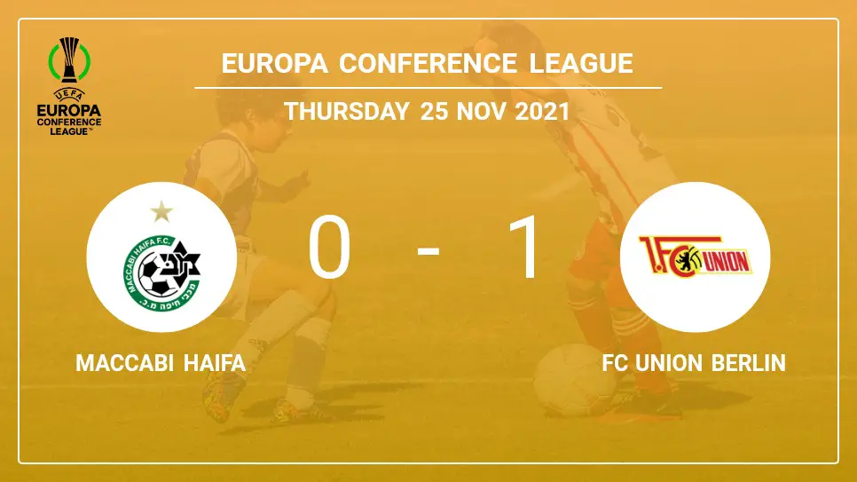 Maccabi-Haifa-vs-FC-Union-Berlin-0-1-Europa-Conference-League