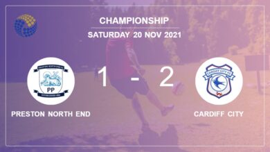 Championship: Cardiff City recovers a 0-1 deficit to conquer Preston North End 2-1