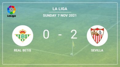 La Liga: Sevilla conquers Real Betis 2-0 on Sunday