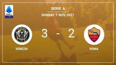 Serie A: il Venezia supera la Roma dopo aver recuperato dall’1-2