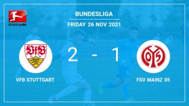 Bundesliga: VfB Stuttgart overcomes FSV Mainz 05 2-1