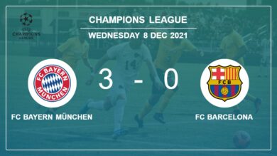 Champions League: FC Bayern München tops FC Barcelona 3-0