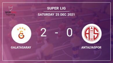 Super Lig: Galatasaray beats Antalyaspor 2-0 on Saturday
