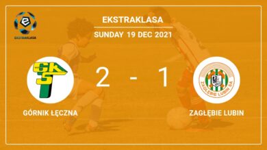 Ekstraklasa: Górnik Łęczna recovers a 0-1 deficit to defeat Zagłębie Lubin 2-1