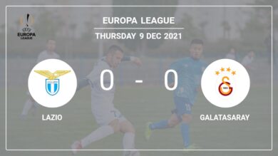Europa League: Lazio draws 0-0 with Galatasaray on Thursday