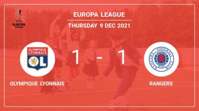 Olympique Lyonnais 1-1 Rangers: Draw on Thursday