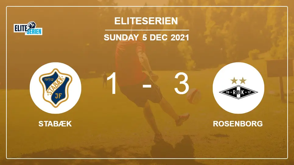 Stabæk-vs-Rosenborg-1-3-Eliteserien