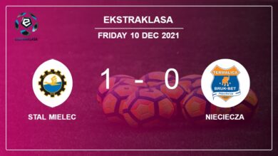 Stal Mielec 1-0 Nieciecza: overcomes 1-0 with a goal scored by F. Piasecki