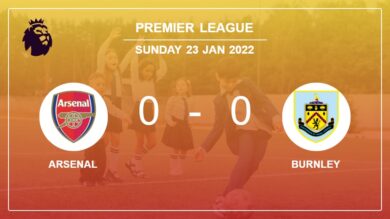 Premier League: Burnley stops Arsenal with a 0-0 draw