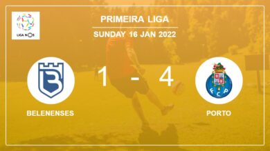 Primeira Liga: Porto demolishes Belenenses 4-1 with 3 goals from Evanilson