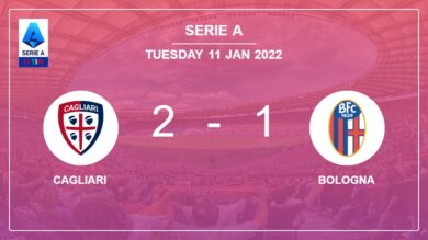Serie A: Cagliari recovers a 0-1 deficit to top Bologna 2-1