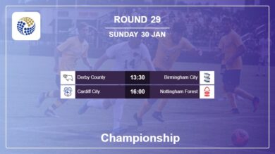 Round 29: Championship H2H, Predictions 30th January