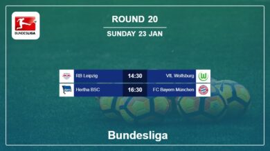 Bundesliga 2021-2022: Round 20 Head to Head, Prediction 23rd January