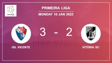 Primeira Liga: Gil Vicente overcomes Vitória SC 3-2