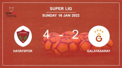 Super Lig: Hatayspor tops Galatasaray after recovering from a 1-2 deficit