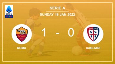 Roma 1-0 Cagliari: conquers 1-0 with a goal scored by S. Oliveira
