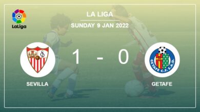 Sevilla 1-0 Getafe: defeats 1-0 with a goal scored by R. Mir