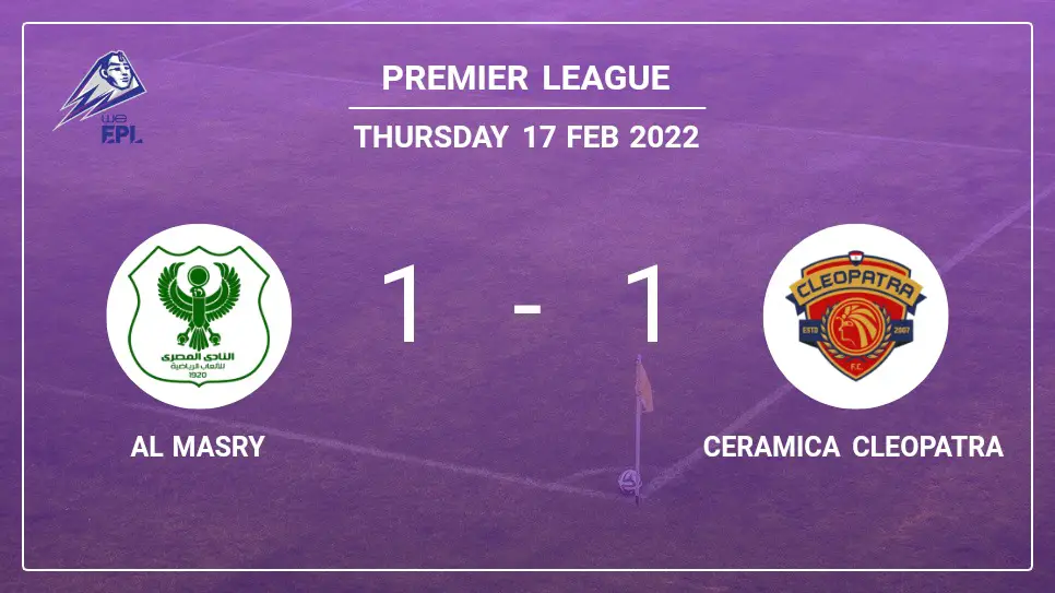 Al-Masry-vs-Ceramica-Cleopatra-1-1-Premier-League