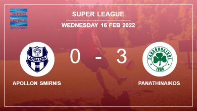 Super League: Panathinaikos conquers Apollon Smirnis 3-0