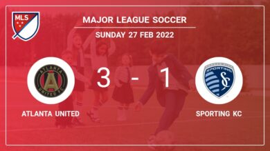Major League Soccer: Atlanta United tops Sporting KC 3-1
