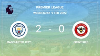 Manchester City 2-0 Brentford: A surprise win against Brentford