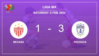 Liga MX: Pachuca overcomes Necaxa 3-1