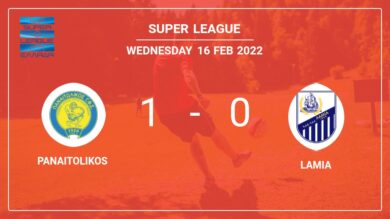 Panaitolikos 1-0 Lamia: conquers 1-0 with a goal scored by N. Dago
