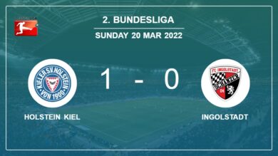 Holstein Kiel 1-0 Ingolstadt: overcomes 1-0 with a goal scored by A. Muhling