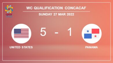 WC Qualification Concacaf: United States crushes Panama 5-1 playing a great match