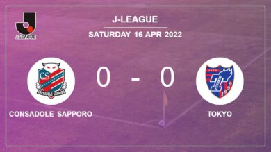 J-League: Consadole Sapporo draws 0-0 with Tokyo on Saturday