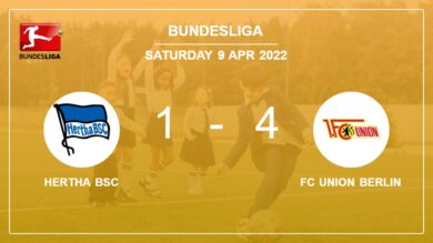 Bundesliga: FC Union Berlin defeats Hertha BSC 4-1