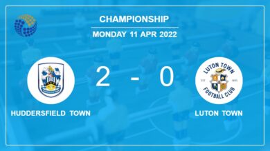 Championship: Huddersfield Town defeats Luton Town 2-0 on Monday