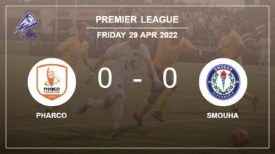 Premier League: Pharco draws 0-0 with Smouha on Friday