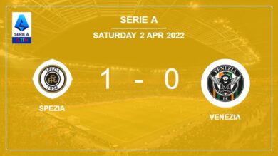 Spezia 1-0 Venezia: conquers 1-0 with a late goal scored by E. Gyasi