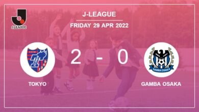 J-League: Tokyo prevails over Gamba Osaka 2-0 on Friday