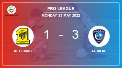 Pro League: Al Hilal demolishes Al Ittihad 3-1 with 2 goals from Michael