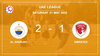 Uae League: Al Sharjah recovers a 0-1 deficit to conquer Emirates 2-1