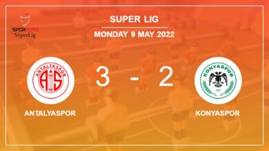 Super Lig: Antalyaspor beats Konyaspor after recovering from a 1-2 deficit