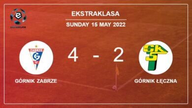 Ekstraklasa: Górnik Zabrze beats Górnik Łęczna after recovering from a 0-2 deficit